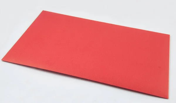 一个白色隔离的红包 在中间插入文本 — 图库照片