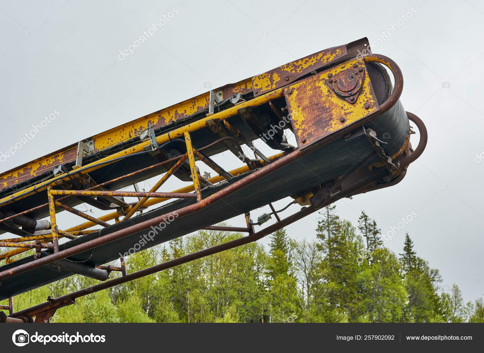 Old conveyor belt hotsell