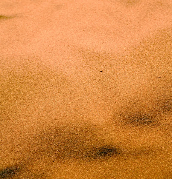 Duna Areia Marrom Deserto Sahara Morocco — Fotografia de Stock