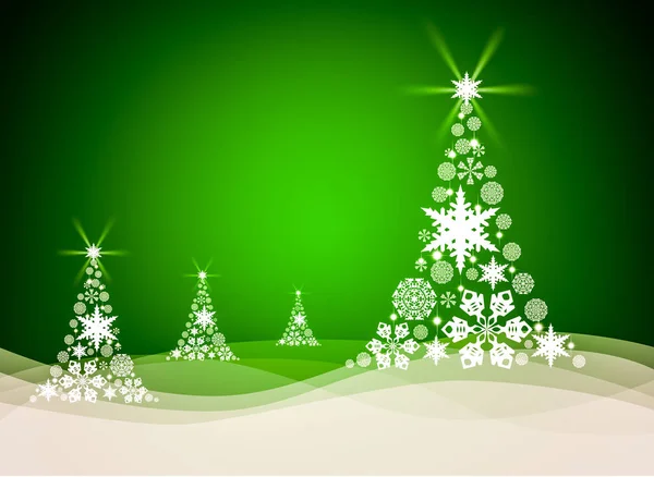 Fundo Natal Com Árvore Natal Modelo Cartão Natal — Fotografia de Stock