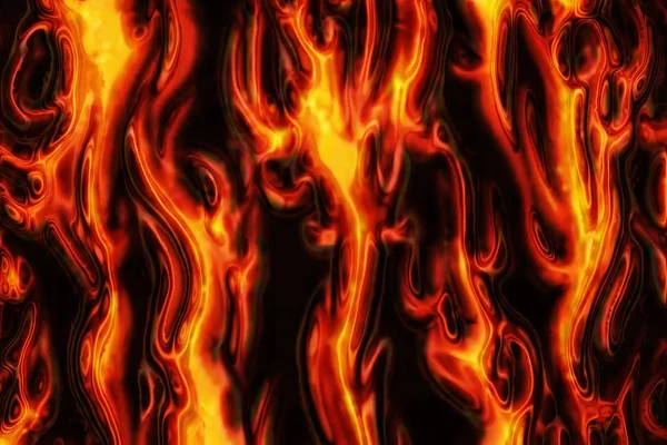 Abstraktní Oheň Textura Generované Počítačem — Stock fotografie