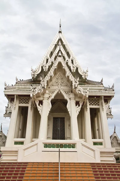 Thai Tempio Bianco Thailandia Tempio Thai Aperto Pubblico Chiunque Può — Foto Stock