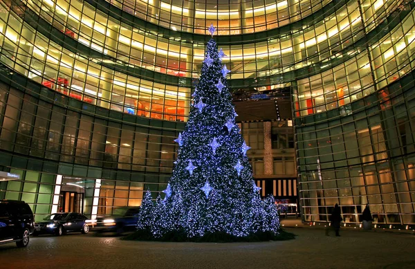 Vánoční Dekorace Midtownu Manhattanu Nyc — Stock fotografie