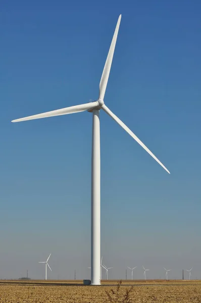 Turbinas Eólicas Energias Renováveis — Fotografia de Stock
