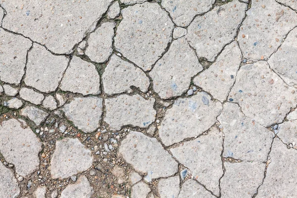 Textuur Spleet Van Cement Straat Voor Gebruik Als Achtergrond — Stockfoto