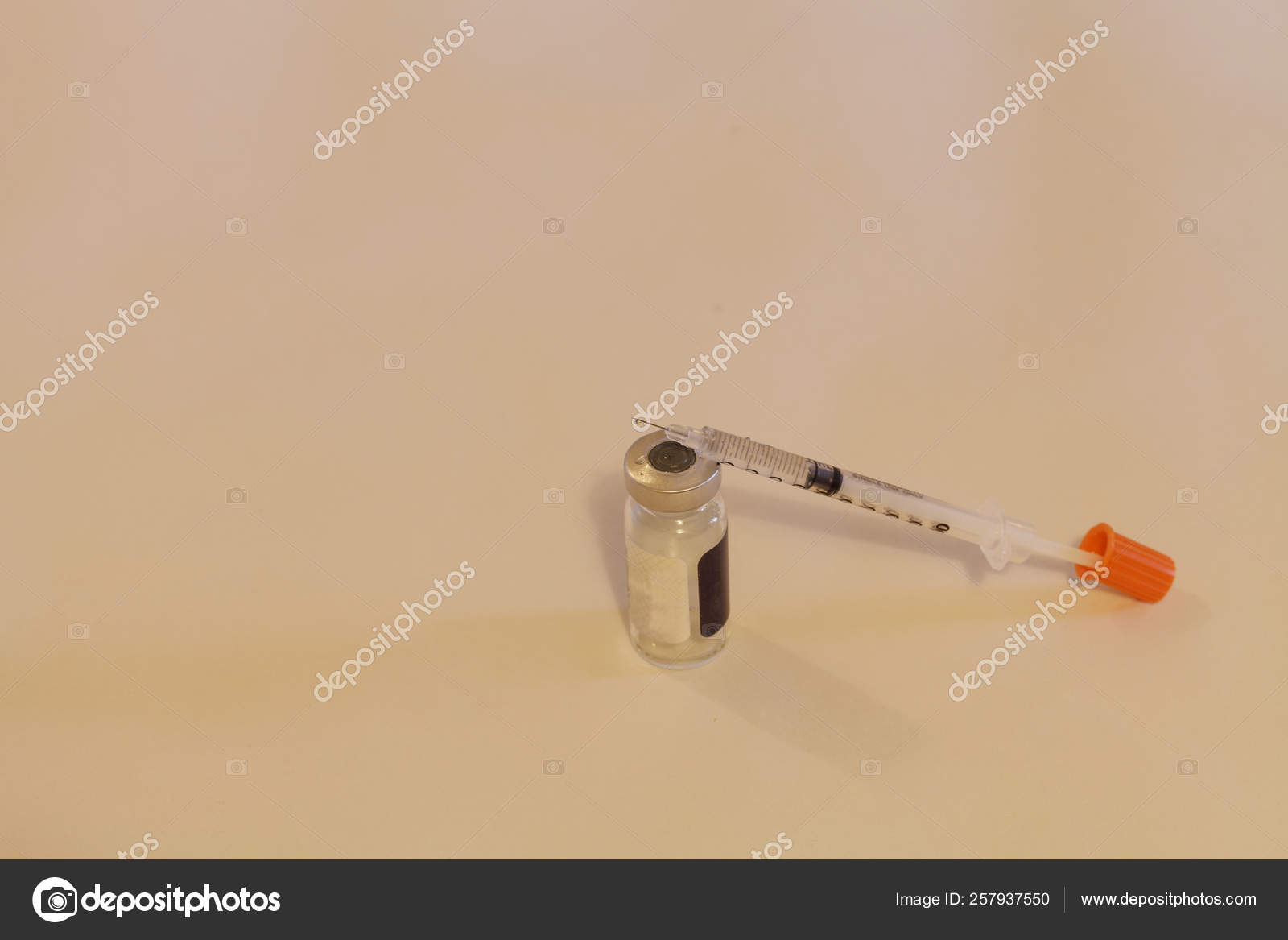 Insulin Needle Ready Injection Medical Doctor Office Emergency Room
