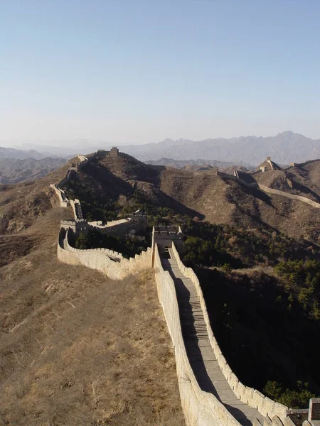 Views Great Wall China Trek Jinshaling Simatai — Stock Photo, Image