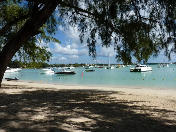 Playa Grand Baie Norte Isla Mauricio — Foto de Stock
