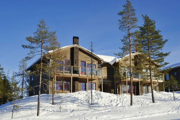 Alojamiento Con Estilo Ski Out Salen Suecia — Foto de Stock