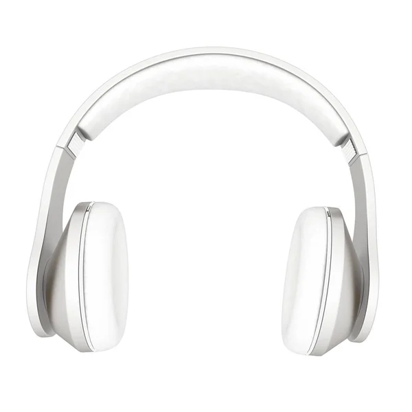 Headphones Isolated White Background — Stock Photo, Image