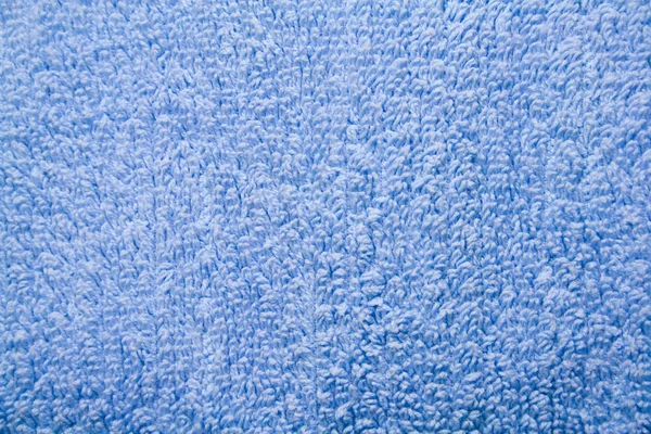 Blaues Handtuch Hintergrund Textur — Stockfoto