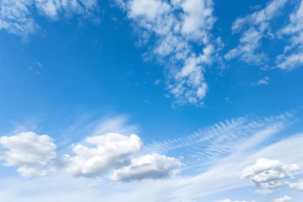 Blauwe Lucht Wolken — Stockfoto