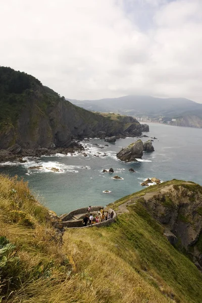 Passos San Juan Gaztelugatxe Espanha — Fotografia de Stock