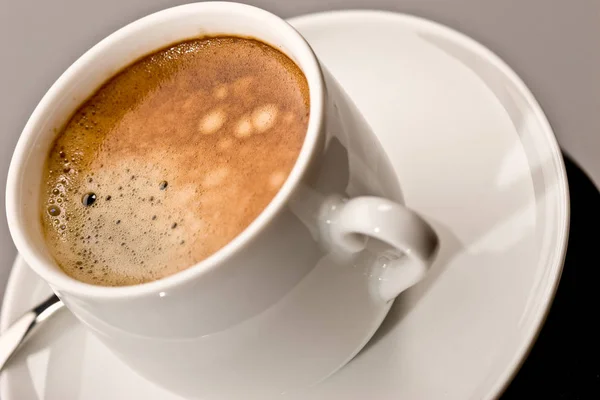 Série Bebidas Uma Xícara Café Almoço — Fotografia de Stock