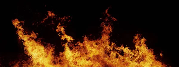 Огромная Стена Пламени Огня Xxl Изображение — стоковое фото