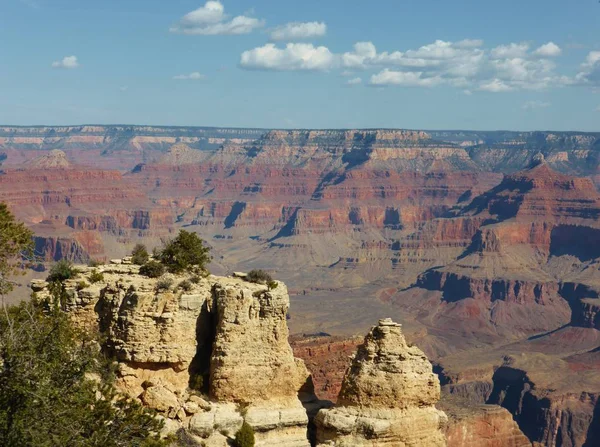 Une Belle Image Grand Canyon Prise Bord Sud — Photo