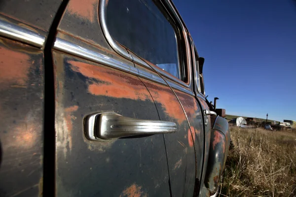 Oldtimer Rostet Readlyn Saskatchewan — Stockfoto