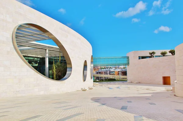 Edificio Fundación Champalimaud Día Soleado Lisboa — Foto de Stock