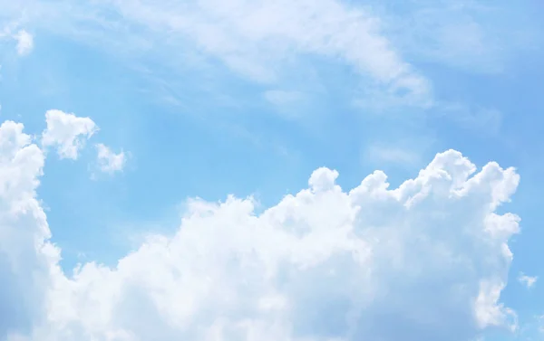 Mooie Blauwe Lucht Wolken — Stockfoto