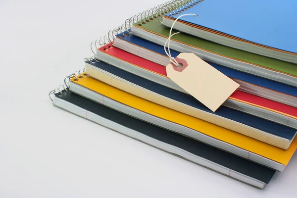 Grote Kleur Schrijf Boeken Voor Studie School College — Stockfoto