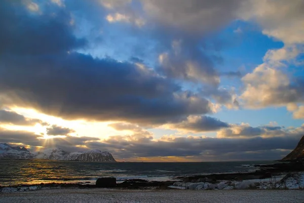 Lofoten Norwegen Schöne Natur — Stockfoto