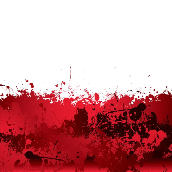 Rood Bloed Splatter Achtergrond Met Dribbel Ingang — Stockfoto
