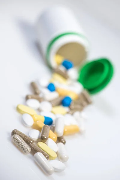 Ιατρική Υγειονομικής Περίθαλψης Φαρμακευτικά Προϊόντα Συμπληρώματα Διατροφής Και Ομοιοπαθητική Γαλλία — Φωτογραφία Αρχείου