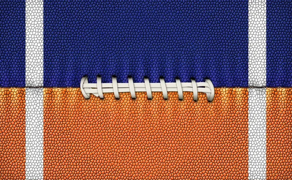 Digital Illustration Football Texture Laces Stripes Use Background Text Other — Stock Photo, Image