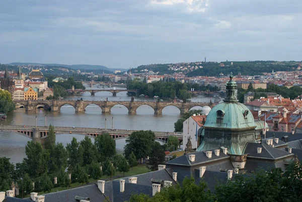 Vista Cidade Praga — Fotografia de Stock