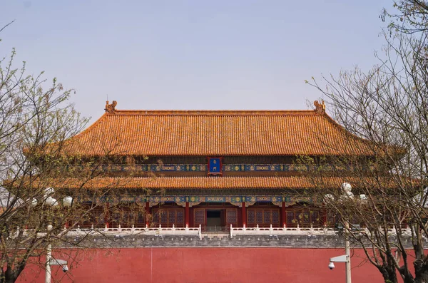 Πεκίνο Απαγορευμένη Πόλη Κύρια Αίθουσα — Φωτογραφία Αρχείου