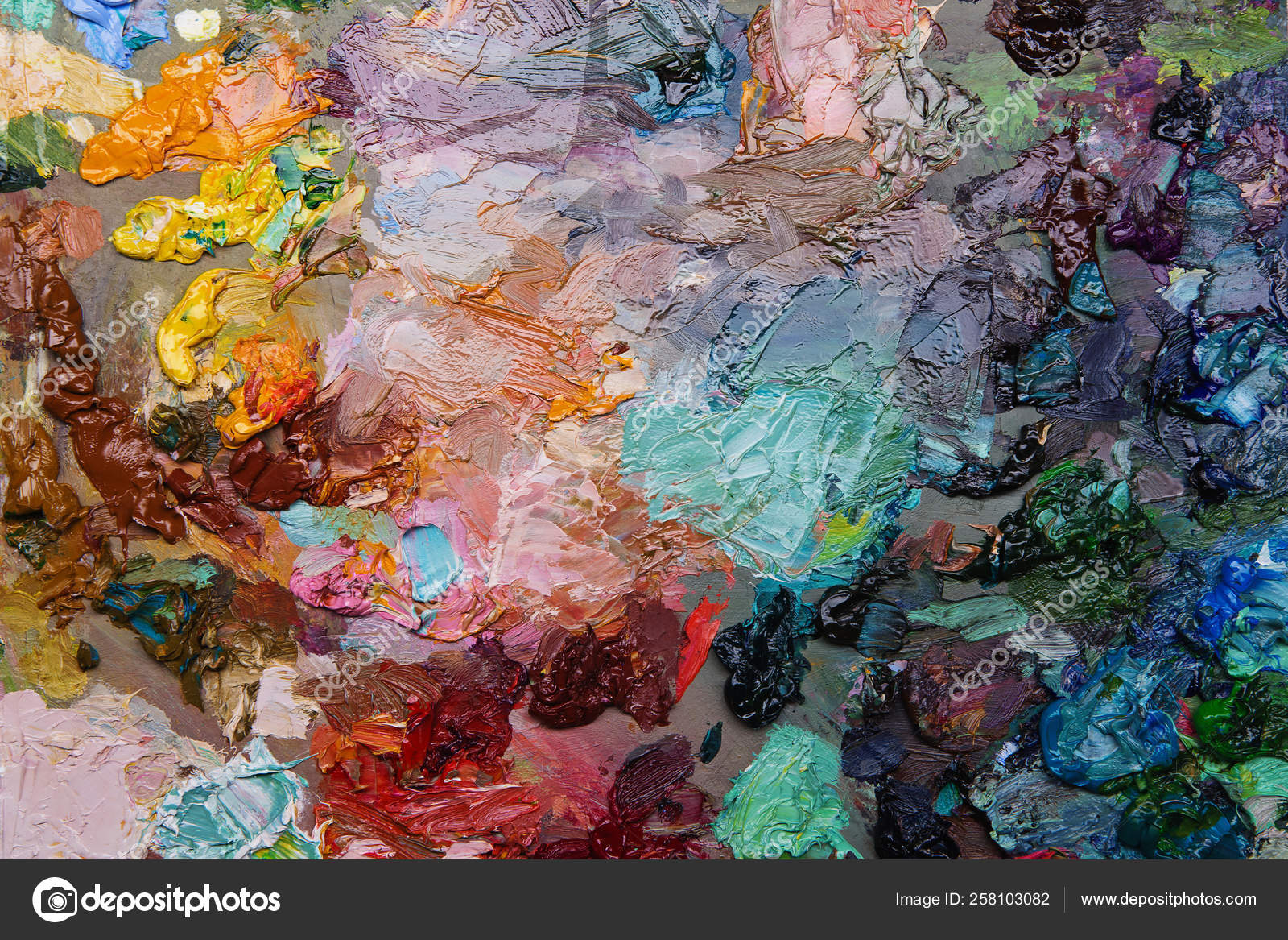oil palette