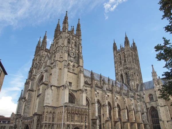 Die Canterbury Kathedrale Kent England — Stockfoto