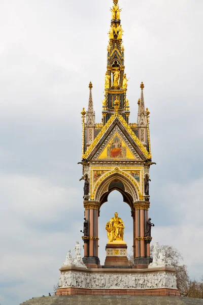앨버트 기념탑 런던에서 Kingdome — 스톡 사진