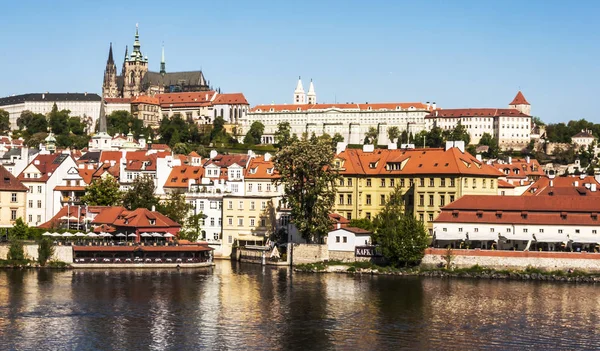 Cityscape Prague Edifícios Monumentos República Checa — Fotografia de Stock