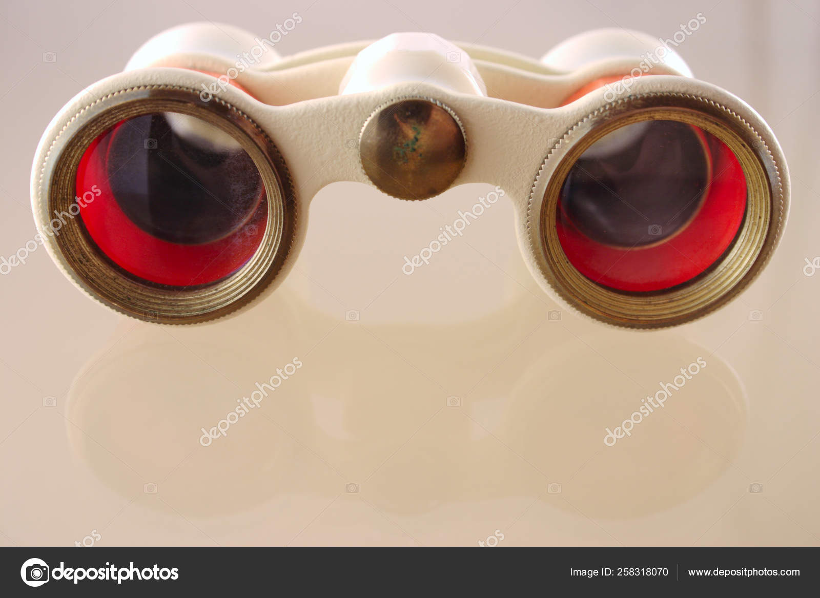 Old Opera Glasses Blacked Out Glass Front — Stock Photo © YAYImages