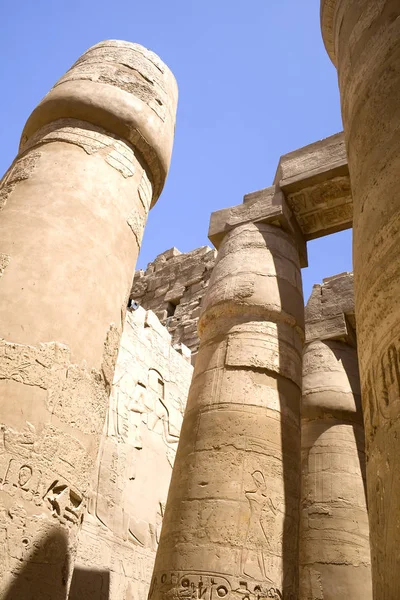 Bild Des Tempels Von Karnak Luxor Ägypten — Stockfoto
