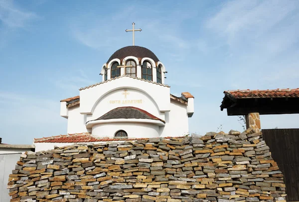 Экстерьер Православной Церкви Деревне Оризаре Болгария Восточная Европа — стоковое фото