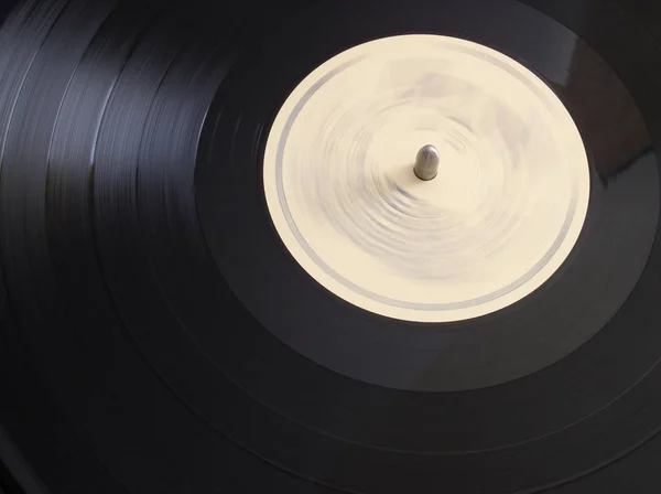 Turntable plaing vinyl disk