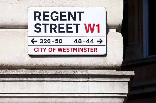 Regent Street Nel Centro Londra — Foto Stock