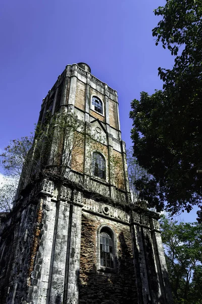 Fasad Klockstapeln Jaro Katedralen Iloilo Filippinerna — Stockfoto