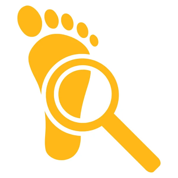 Audit Icon Commerce Set Glyph Style Flat Symbol Yellow Color — Stock Photo, Image