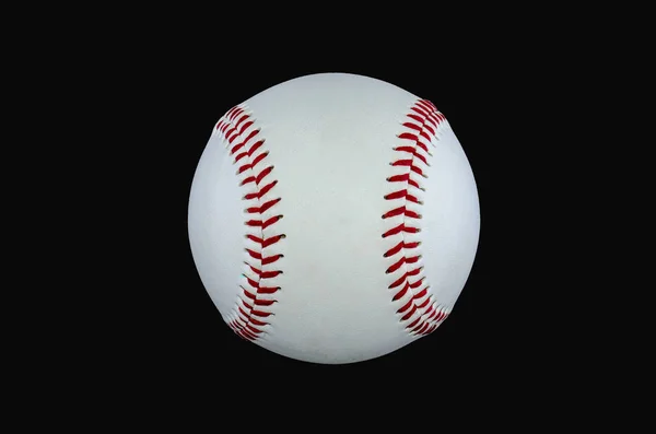 Baseballový Baseball Černém Přebalu — Stock fotografie