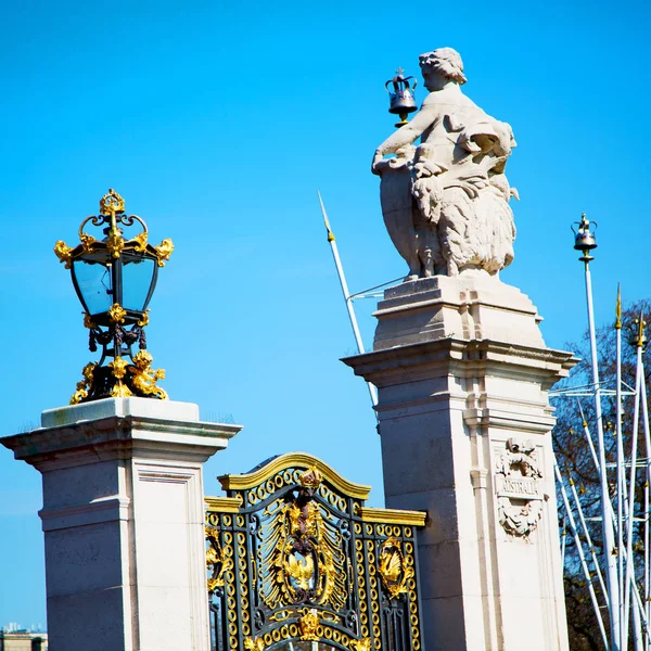 Μάρμαρο Και Άγαλμα Στην Παλιά Πόλη Του Λονδίνου Αγγλία — Φωτογραφία Αρχείου