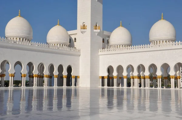 Sheikh Zayed Grand Mosque Abu Dhabi Uae — Stock Photo, Image