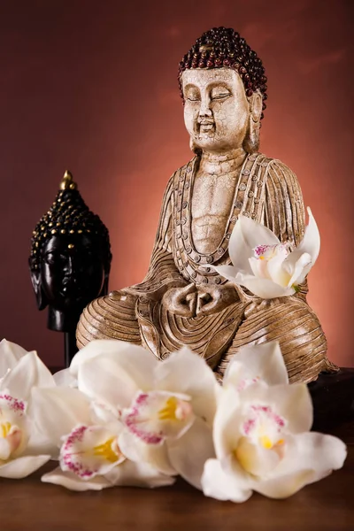 Retrato Una Estatua Buda —  Fotos de Stock