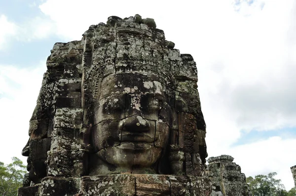 Templo Bayon Angkor Siem Reap Camboja — Fotografia de Stock