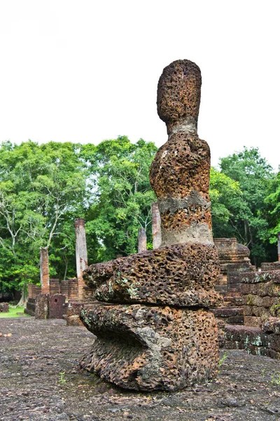 Imagen Buda Laterita Parque Histórico Satchanalai Tailandia — Foto de Stock