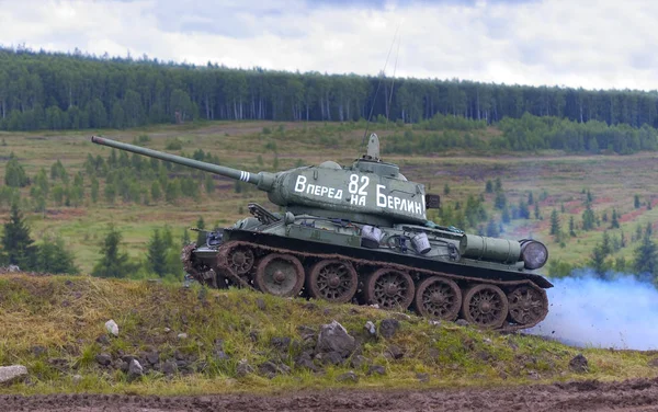 Historic Russian World War Medium Tank — стоковое фото