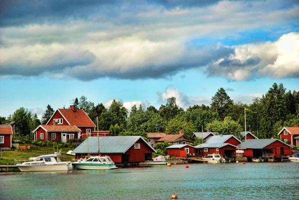 Boathouse Villaggio Pescatori — Foto Stock