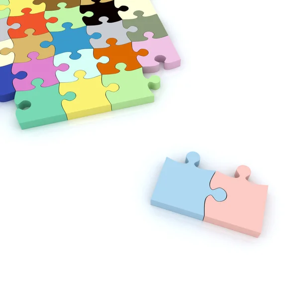 Jigsaw Puzzle Represent Team Support Help Stock Photo 1465574567